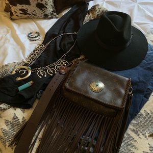 Western squash blossom necklace